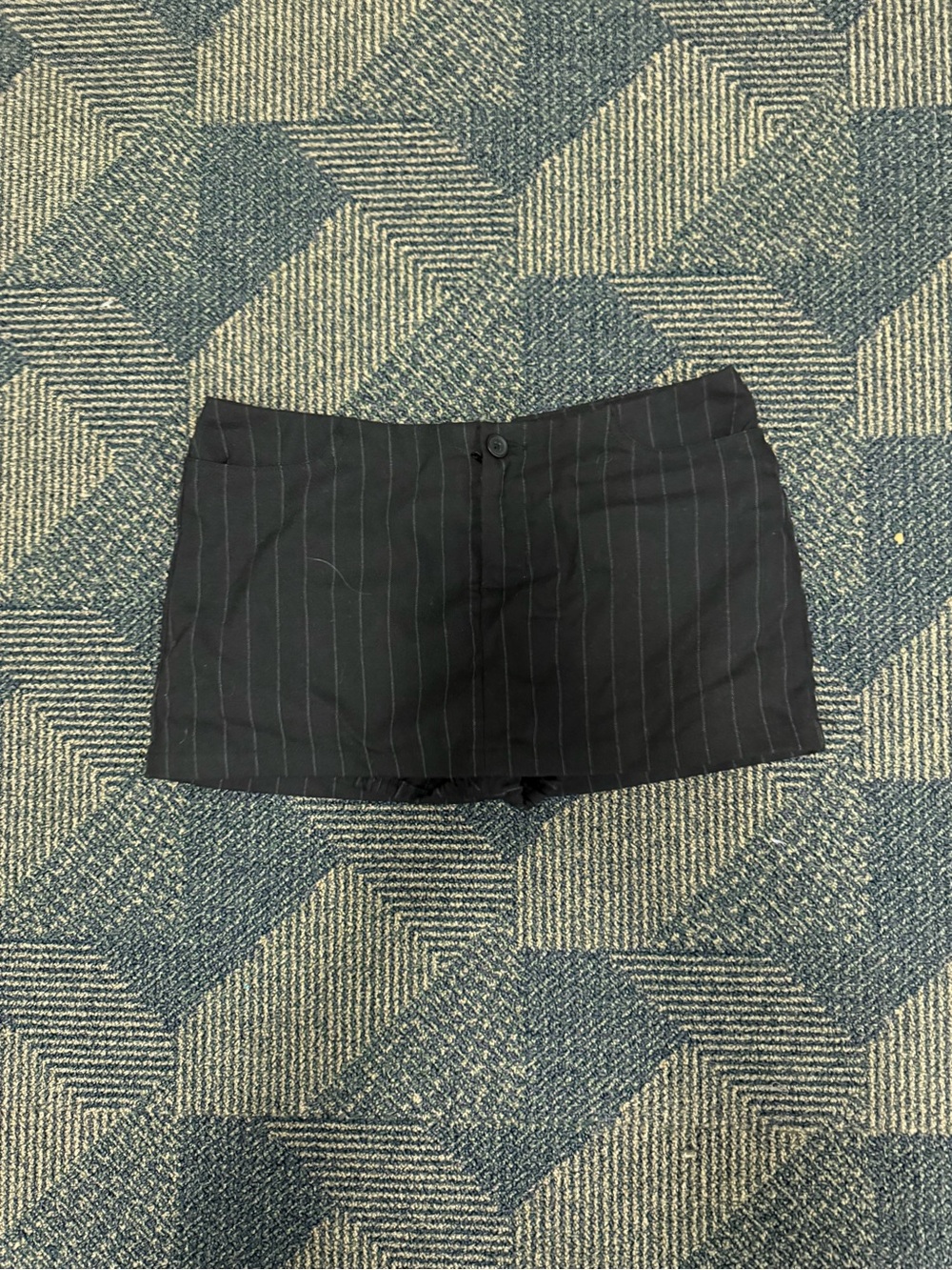 brandy melville pinstripe mini skirt